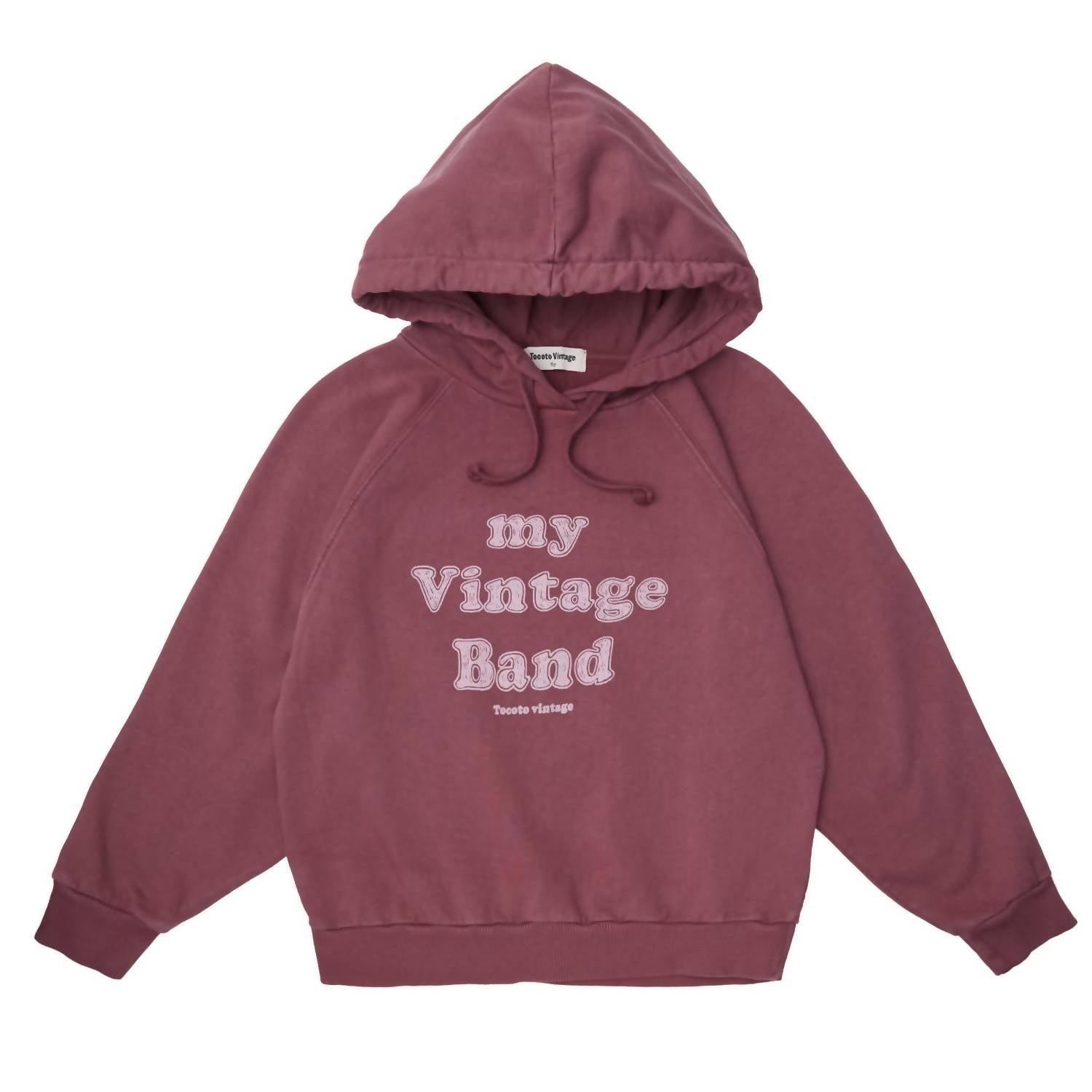 Tocoto Vintage - Vintage Band Hooded Sweatshirt