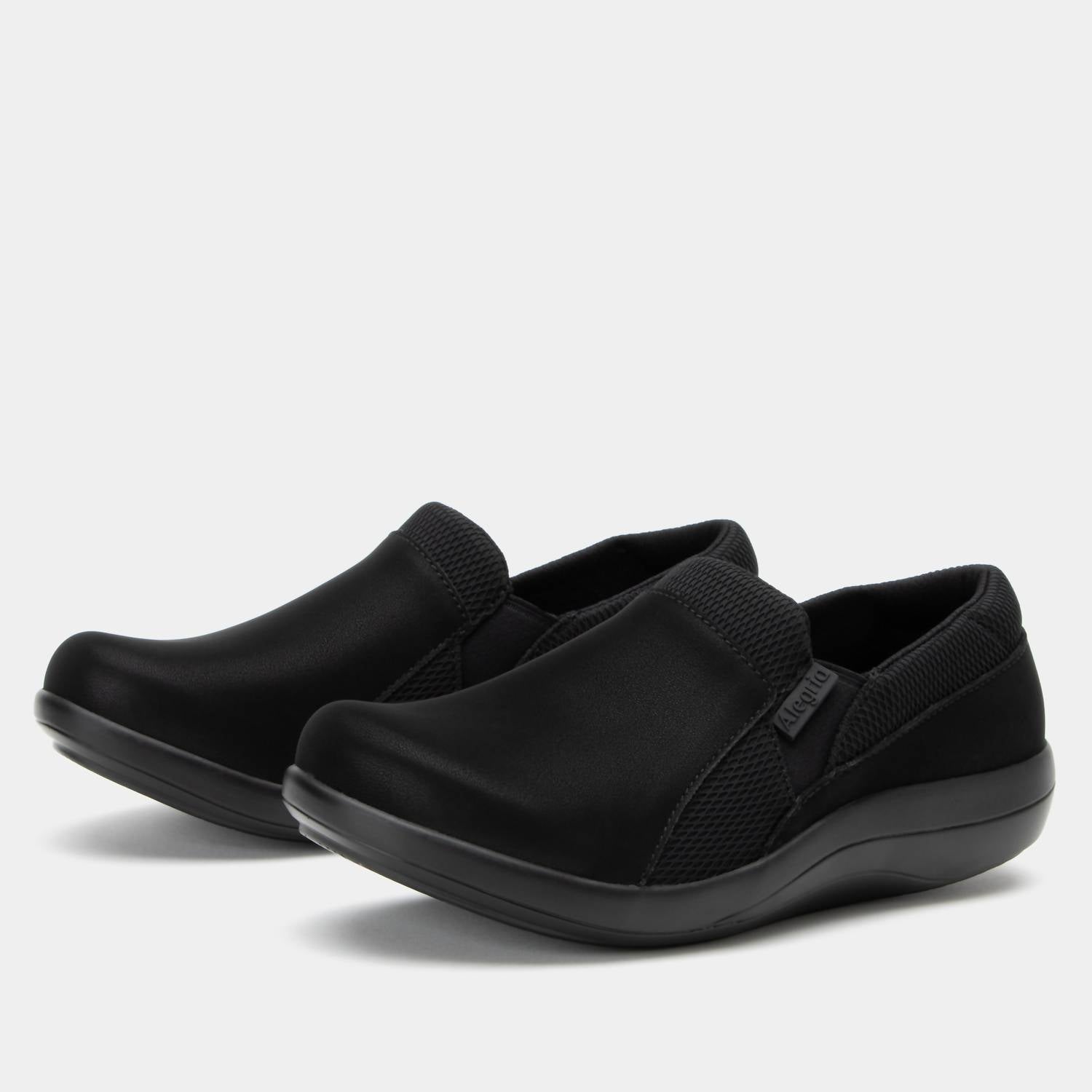 Alegria Women's Duette Vegan Casual Shoe in black - women's shoe