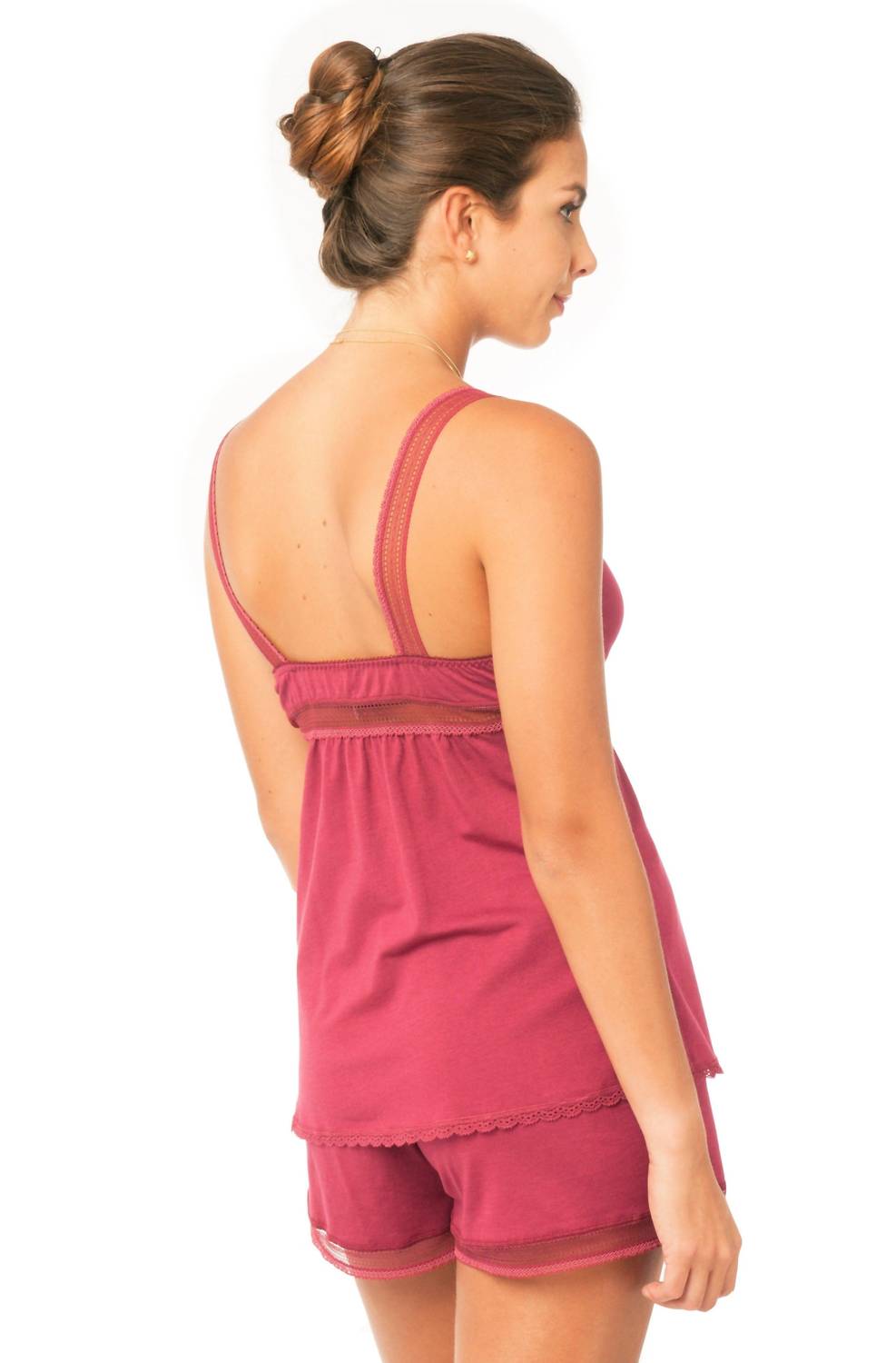 Twelve Eighty Eight - Rebecca Tank Strap Camisole Boxer Pajama Set