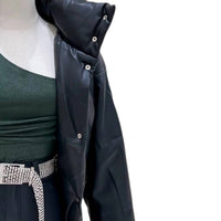Sans Souci - Women's Linda Leather Puffer Jacket