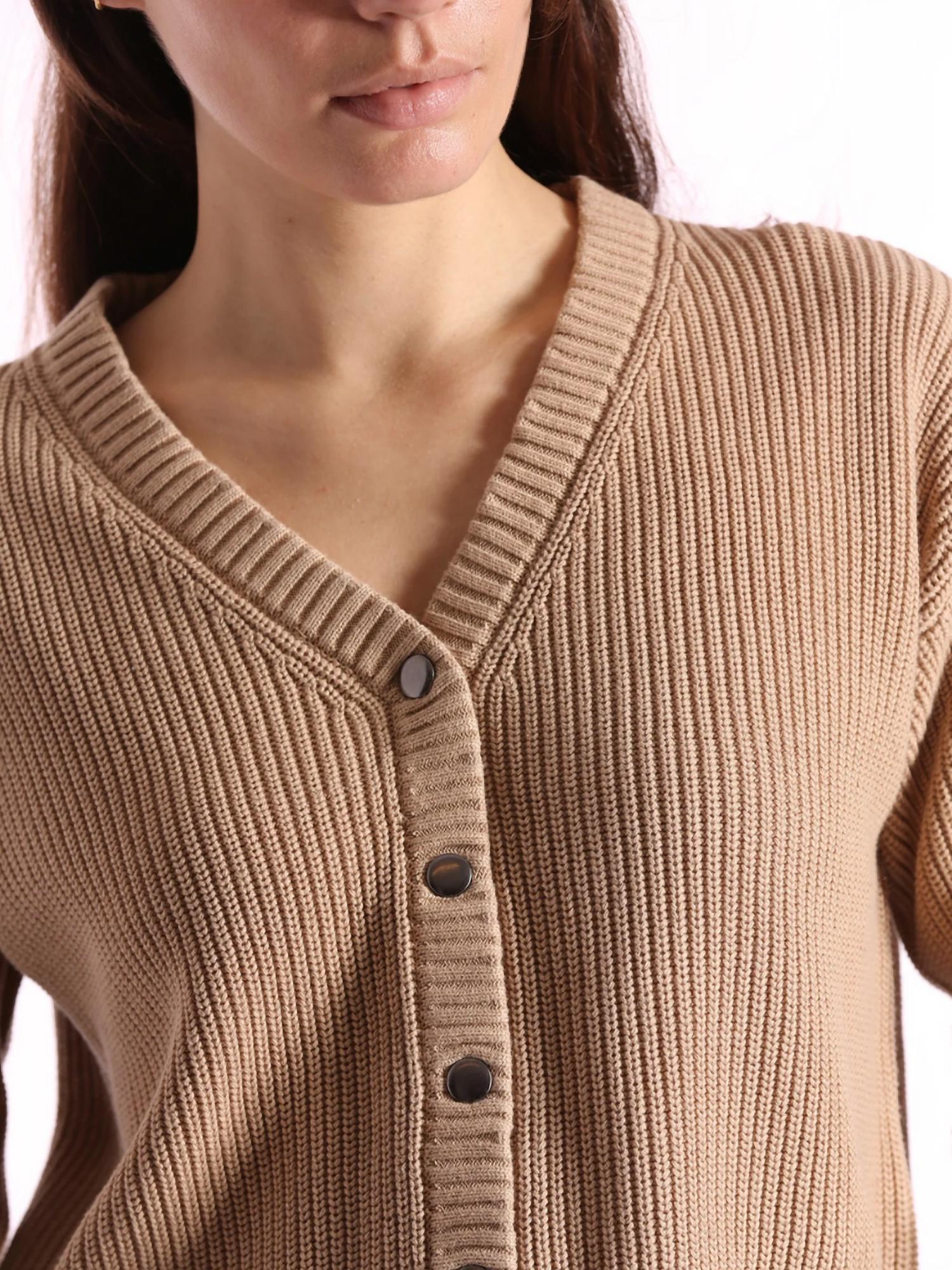 Minnie Rose - Cotton Shaker Crop Cardigan