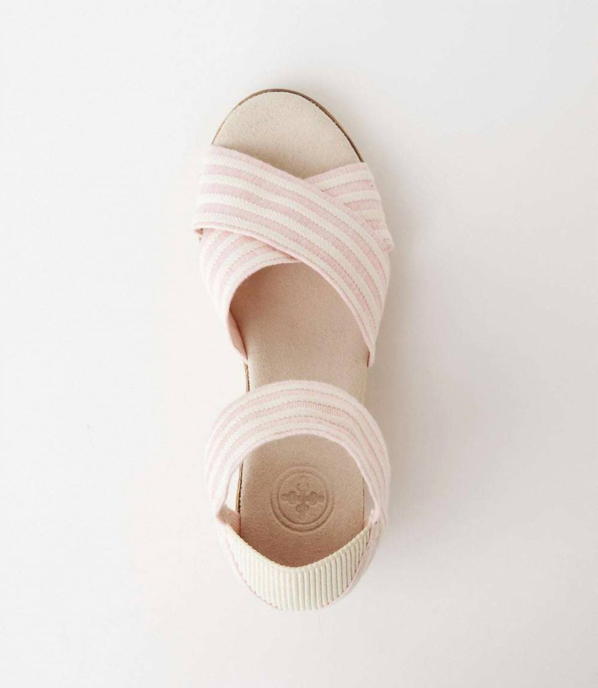 Charleston Shoe Co. - Women's Cannon Stripe Wedge Sandals