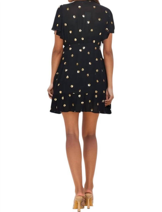 Milk & Honey - Amirah Embellished Empire Waist Mini Dress