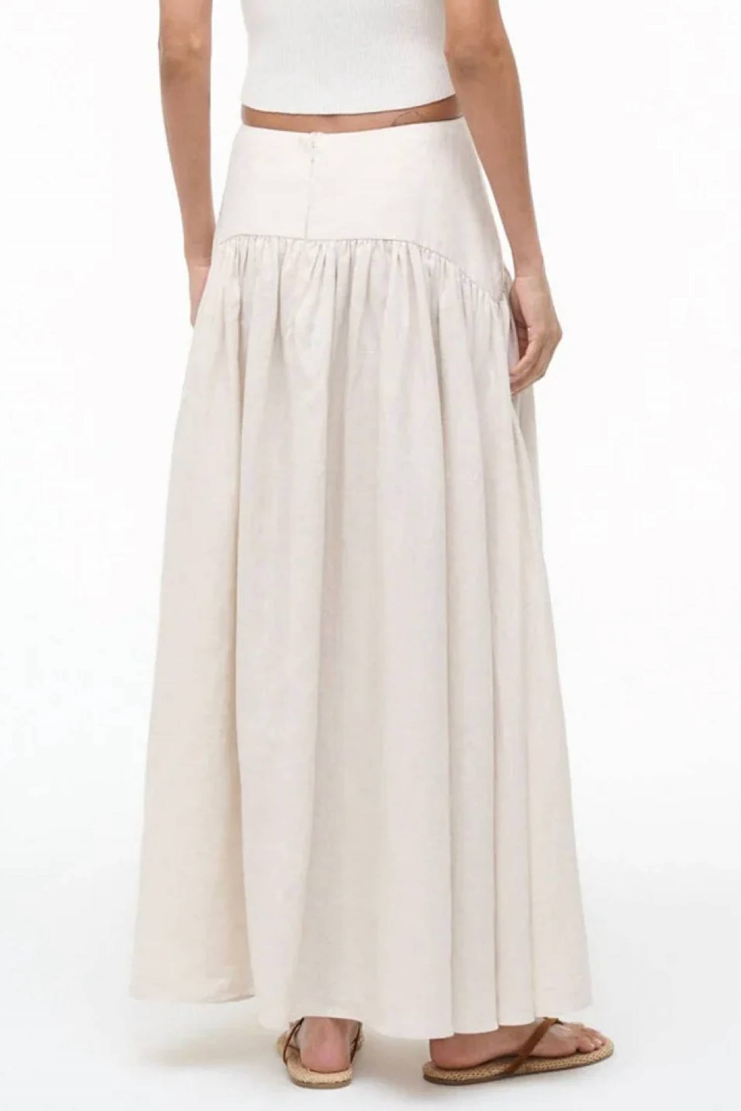 Staud - Procida Linen Skirt