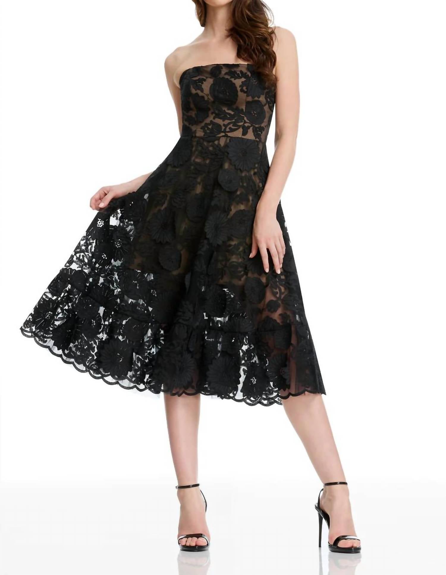 Dress The Population - Kailyn Midi Dress