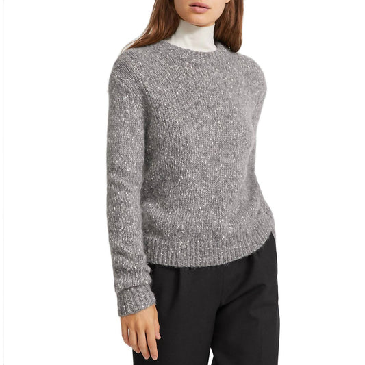 Theory - SPECKLED WOOL CREW SWEATER