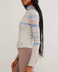 Free People - Breathe Easy Printed Layer Top