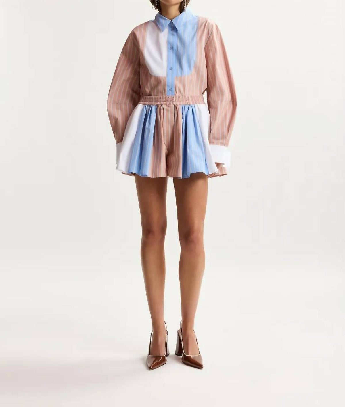 Essentiel Antwerp - Jorts Patchwork Shorts