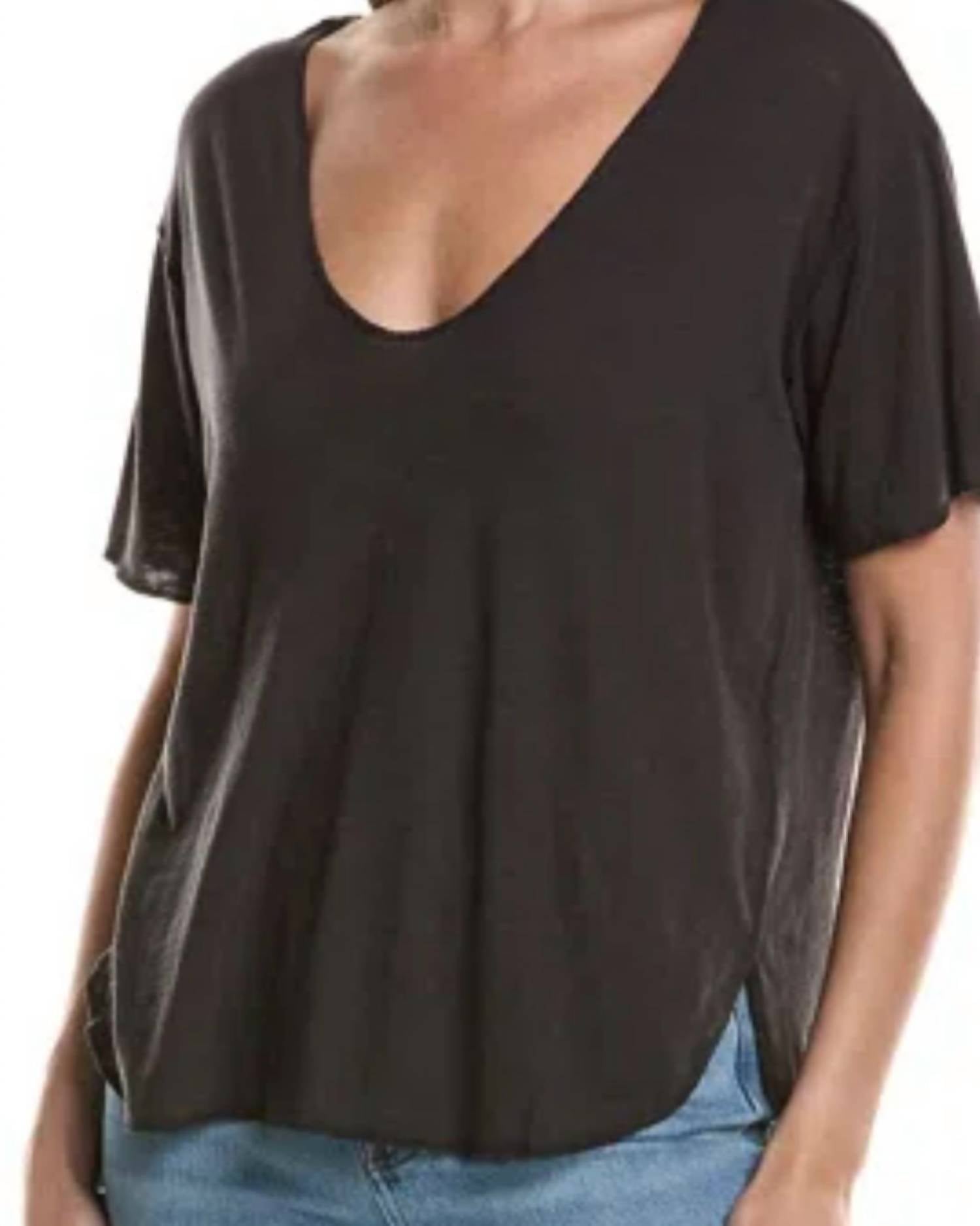 Project Social T - Robby Scoop Neck Tee