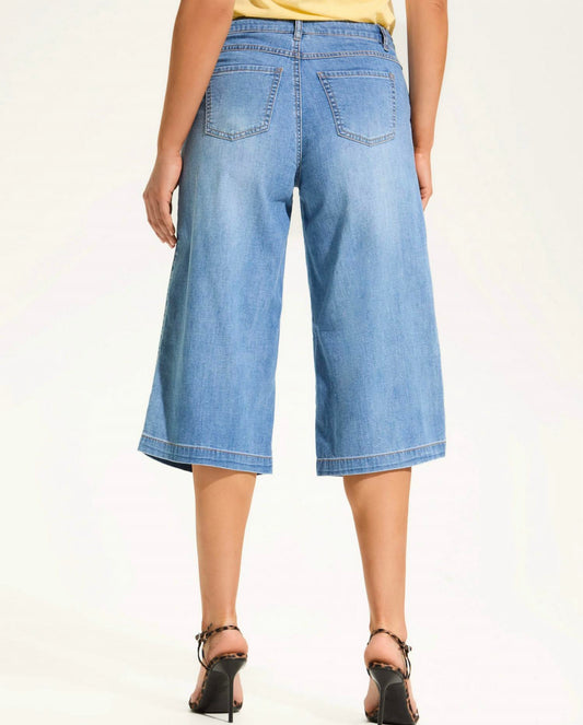 Fdj - Olivia Wide Leg Capri Pants