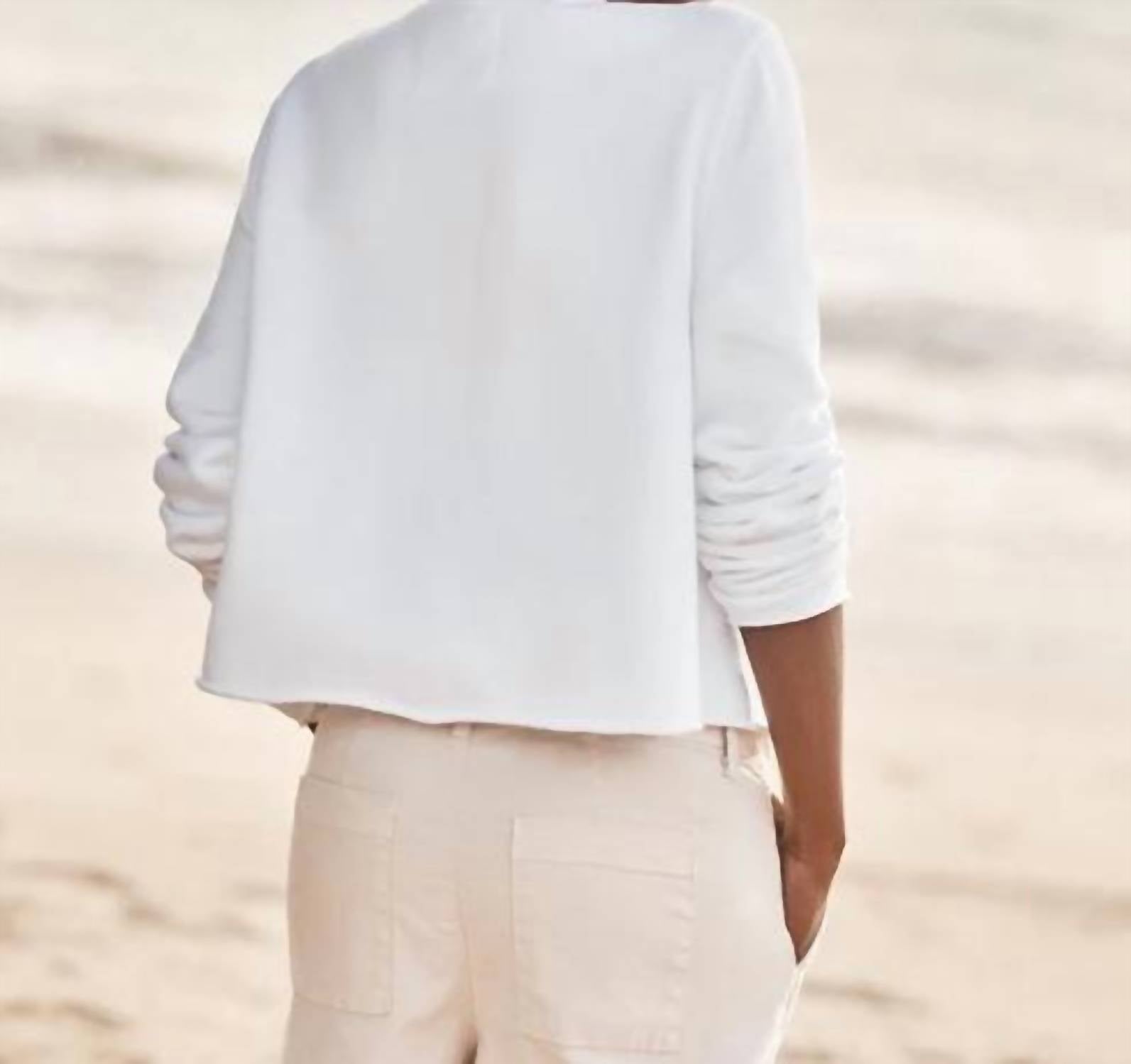 Frank & Eileen - Jackie Sweatshirt Cardigan