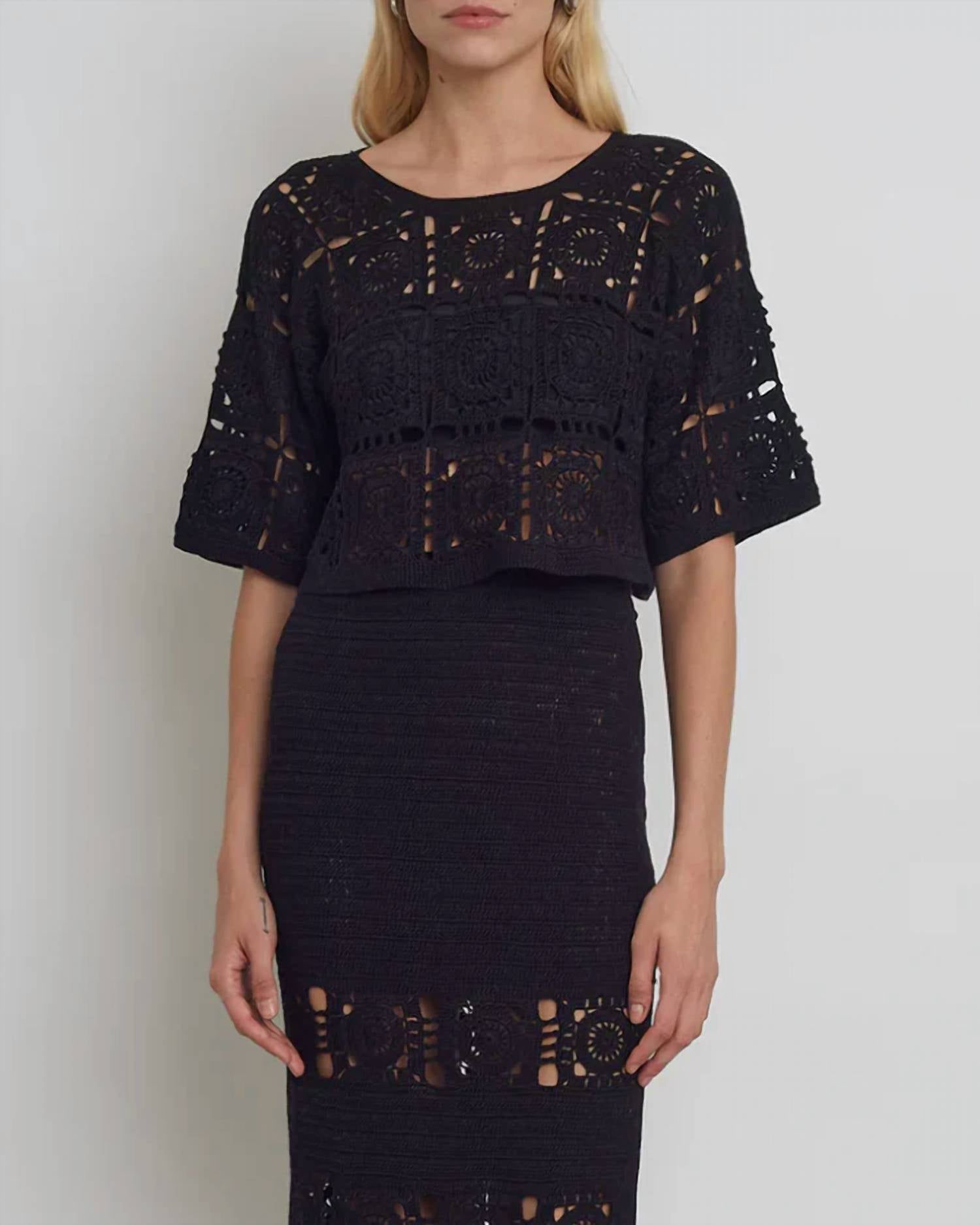 Eleven Six - Arden Crochet Top