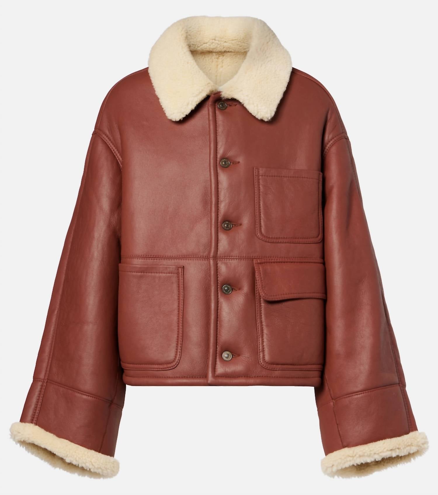 Victoria Beckham - Shearling Workwear Jacket