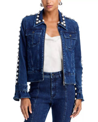 Cinq A Sept - Pearl Embellished Milly Jacket