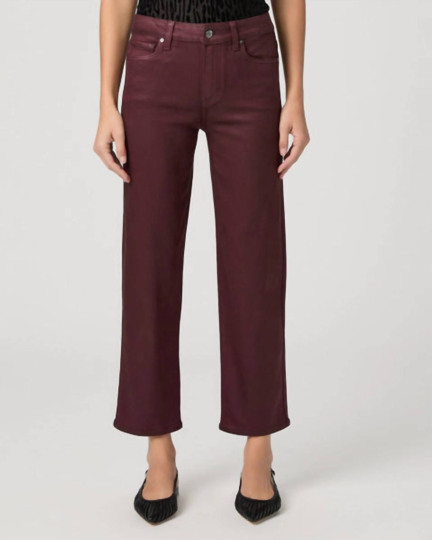 Paige - Mason Luxe Ankle Straight Jeans