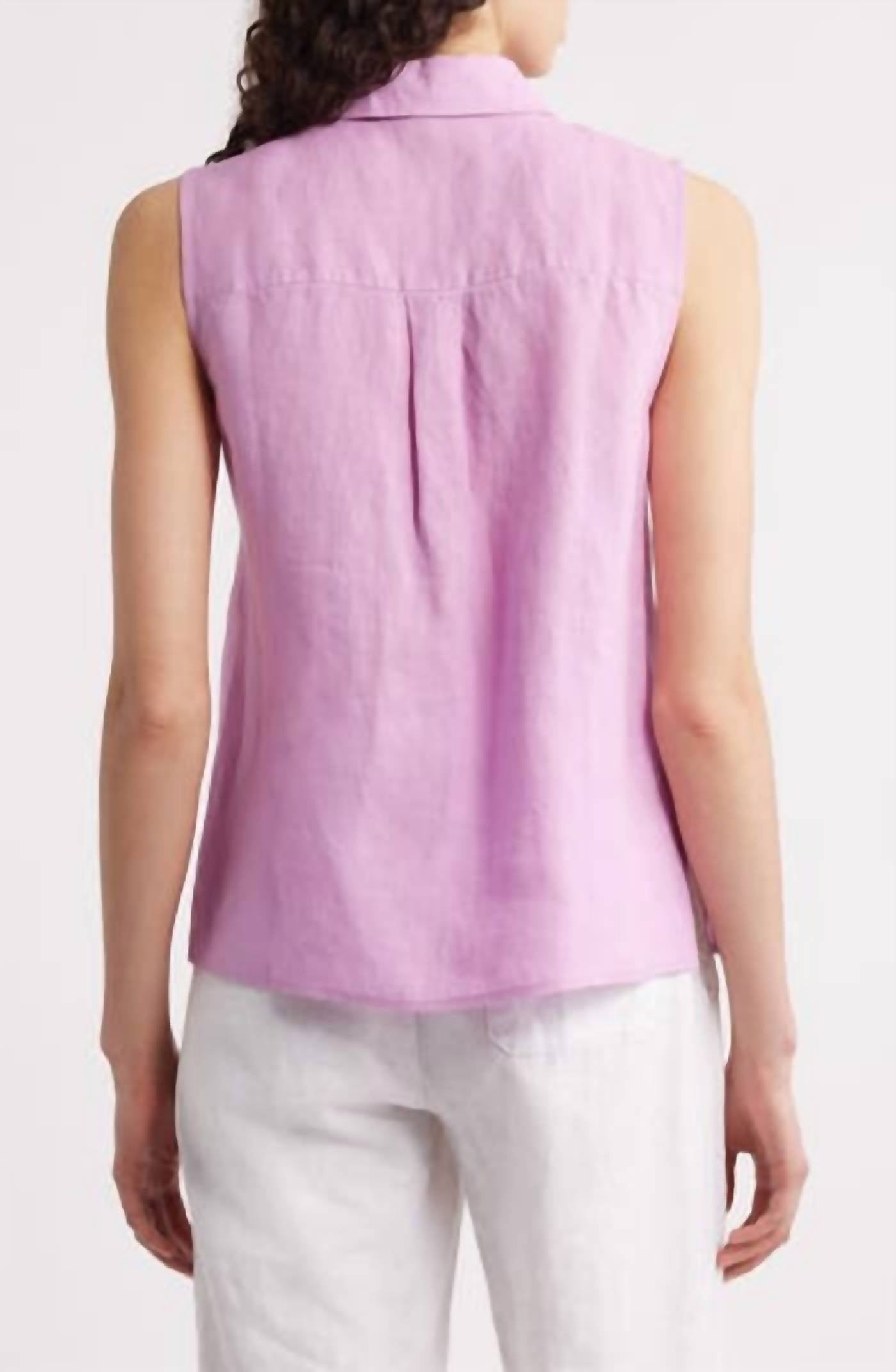 Eileen Fisher - Linen Sleeveless Shirt