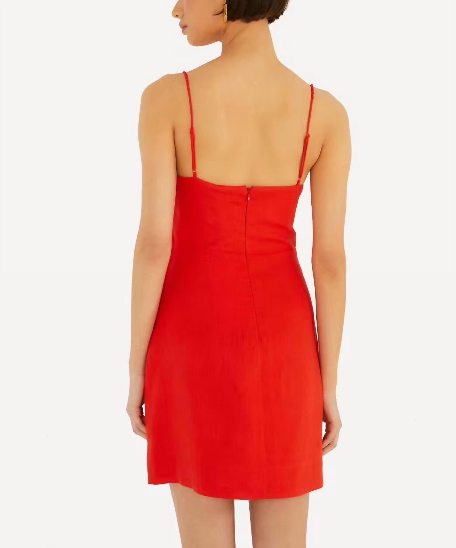 Farm Rio - Sleeveless Flower Mini Dress