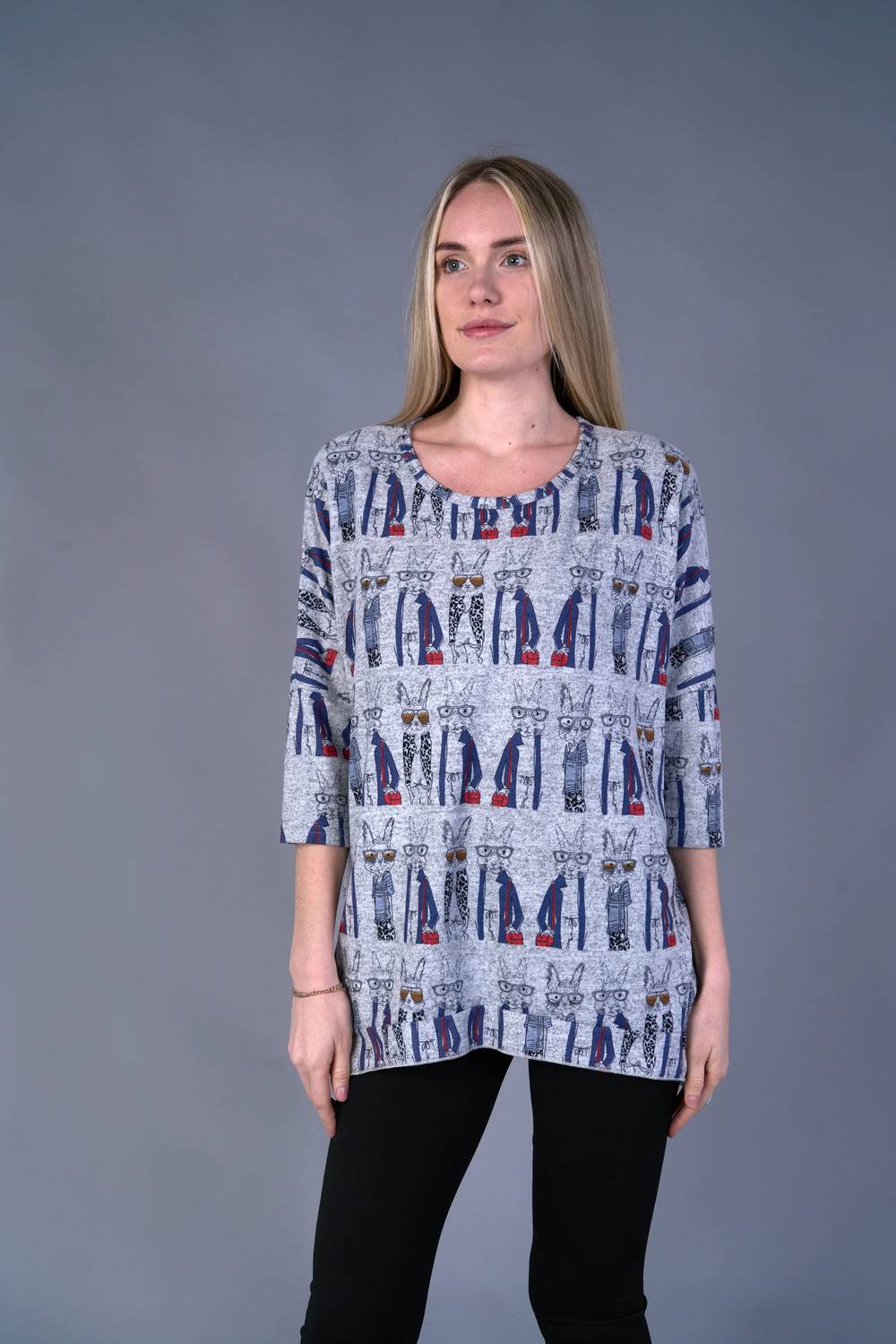 Shana Apparel - Women's Fleece Dolman Sleeve Tee