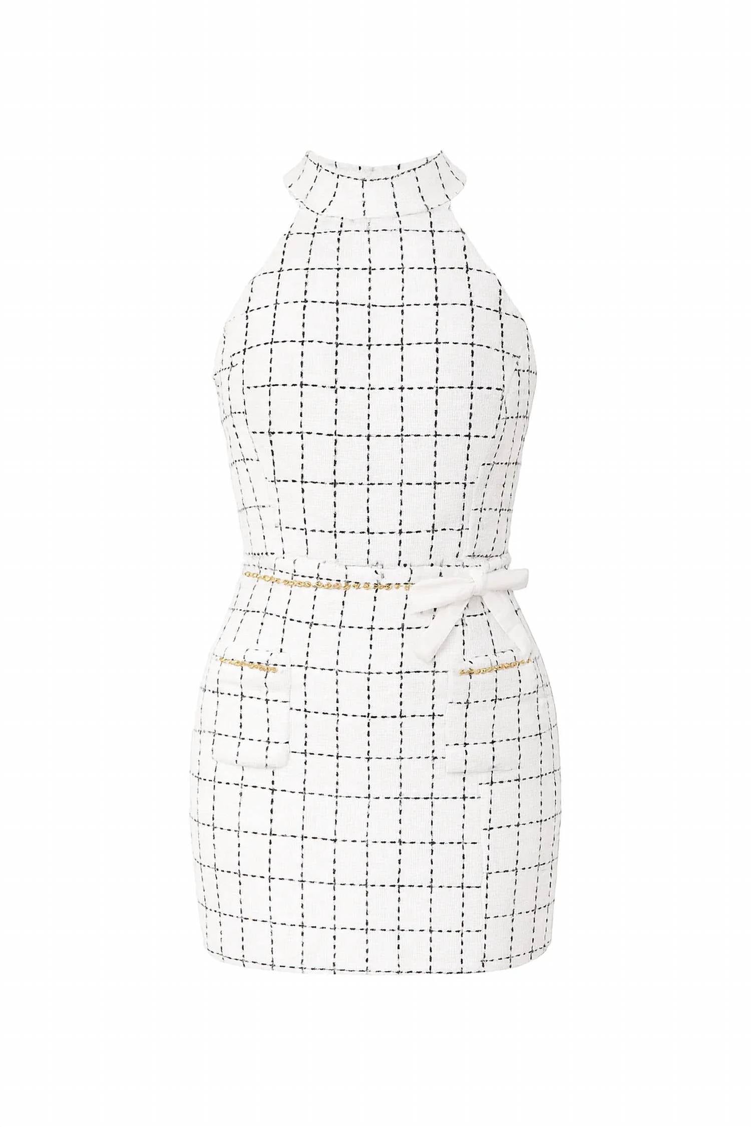 Milk & Honey - Tainy Tweed Dress
