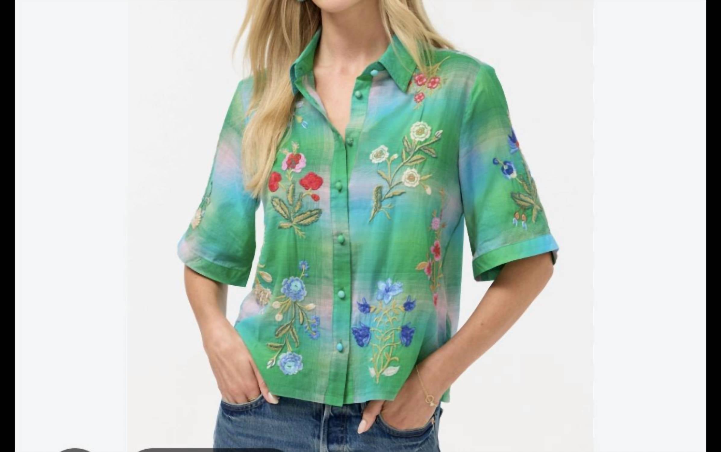 Johnny Was - Relaxed Kimono Shirt