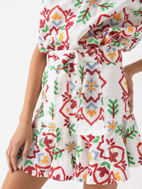 Never A Wallflower - Prairie Mini Skirt