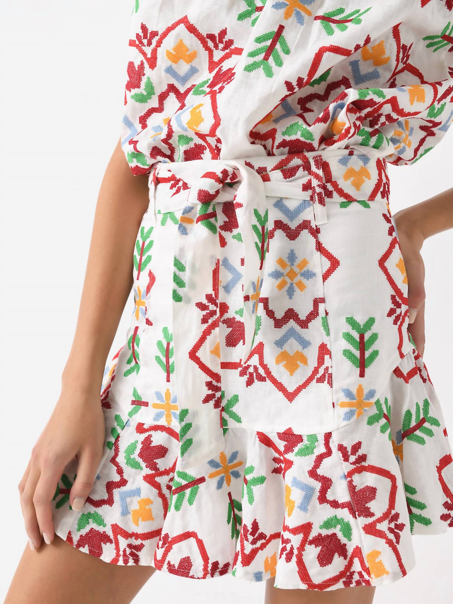 Never A Wallflower - Prairie Mini Skirt