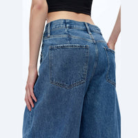 Bayeas - Katia High Rise Barrel Jeans