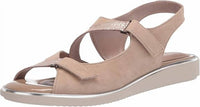 Beautifeel Women's Robin Sandals in oro leo satinato print suede - women's sandal