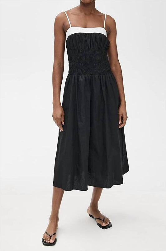 Moon River - Smocked Midi Dress