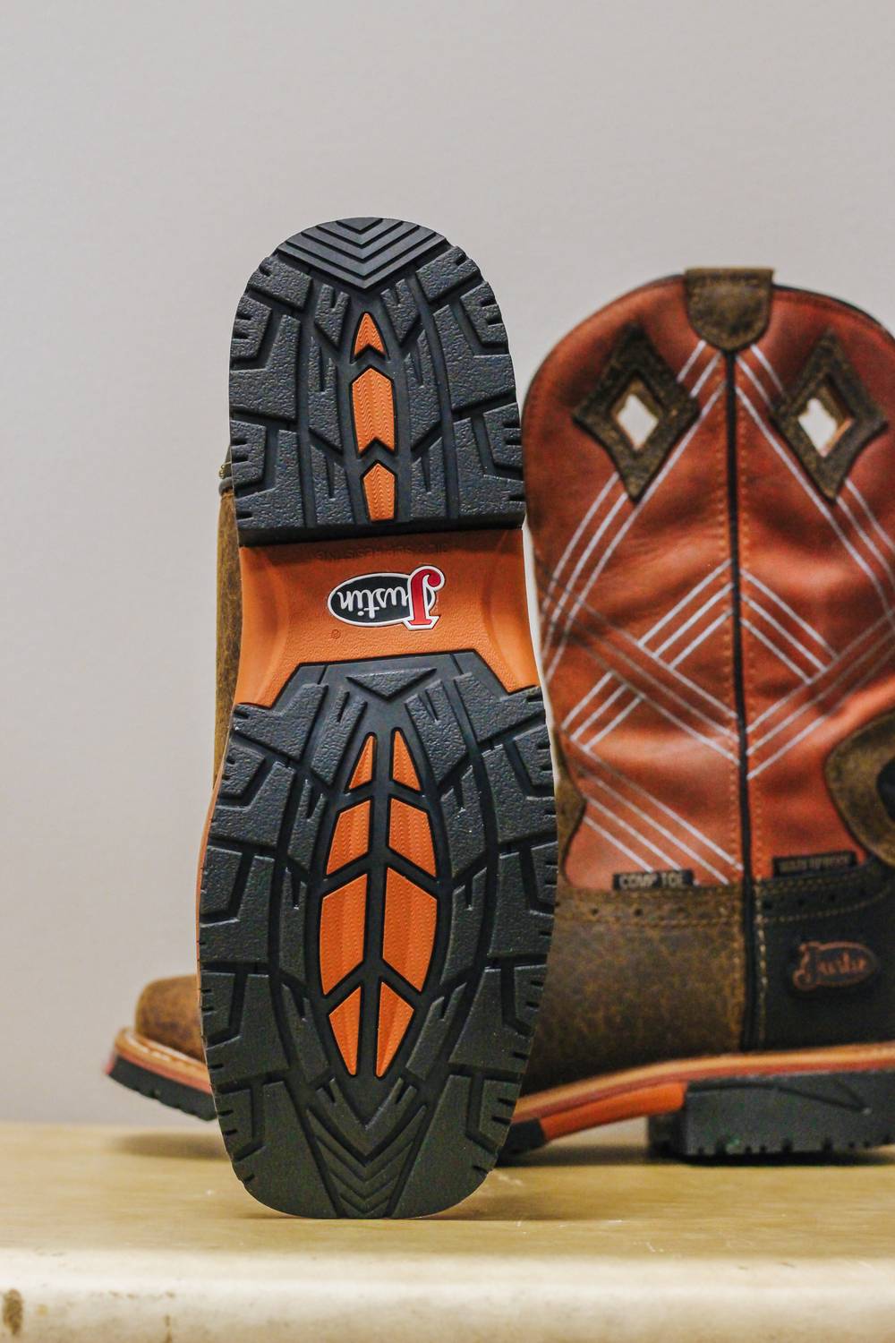 Justin - Men's Dalhart Nano Comp Toe Work Boot