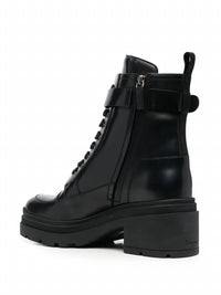 Salvatore Ferragamo - Women's Chunky Leather Biker Boots