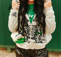 2Flyco - Ranchita Verde Zip Up Hoodie