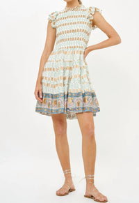 Oliphant - Smocked Flirty Short Dress