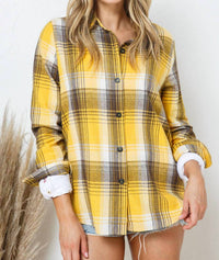 Blue B - Perfectly Plaid Button-up Shirt