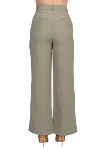 Truth - High Waist Wide Leg Trouser Pants