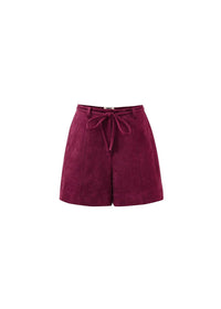 FRNCH Ginette Shorts in burgundy - women's shorts - view 4