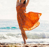 Pick Happy - Women's One Shoulder Goddess Dress
