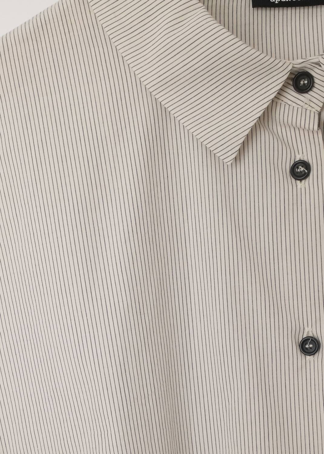 Apuntob - Women's Pinstripe Long Sleeve Shirt