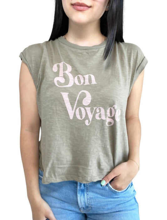 Sundry - Bon Voyage Muscle Tank Top