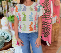 Queen Of Sparkles - Easter Bunny Tee