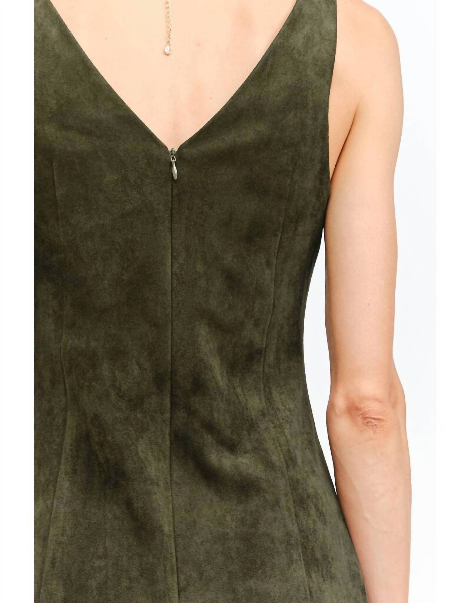 Sofie the Label Louisa Dress in olive - women's dress - view 5