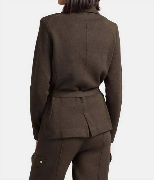 Minnie Rose - Women's Belt Blazer