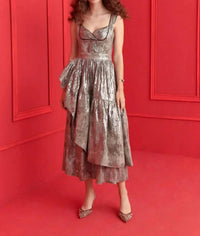Celia B - Silvermoon Midi Dress