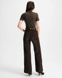 Veronica Beard - Taylor High Rise Wide Leg Corduroy Pants