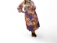 Umgee - Paisley Mix Print Midi Dress