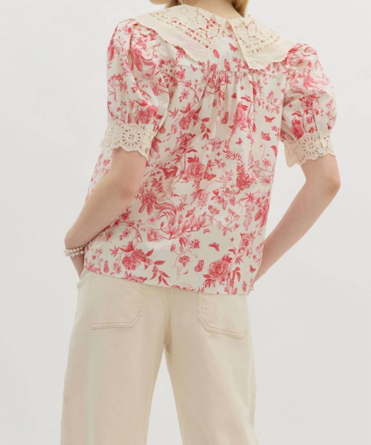 Entro - Flawless Impression Crochet Top