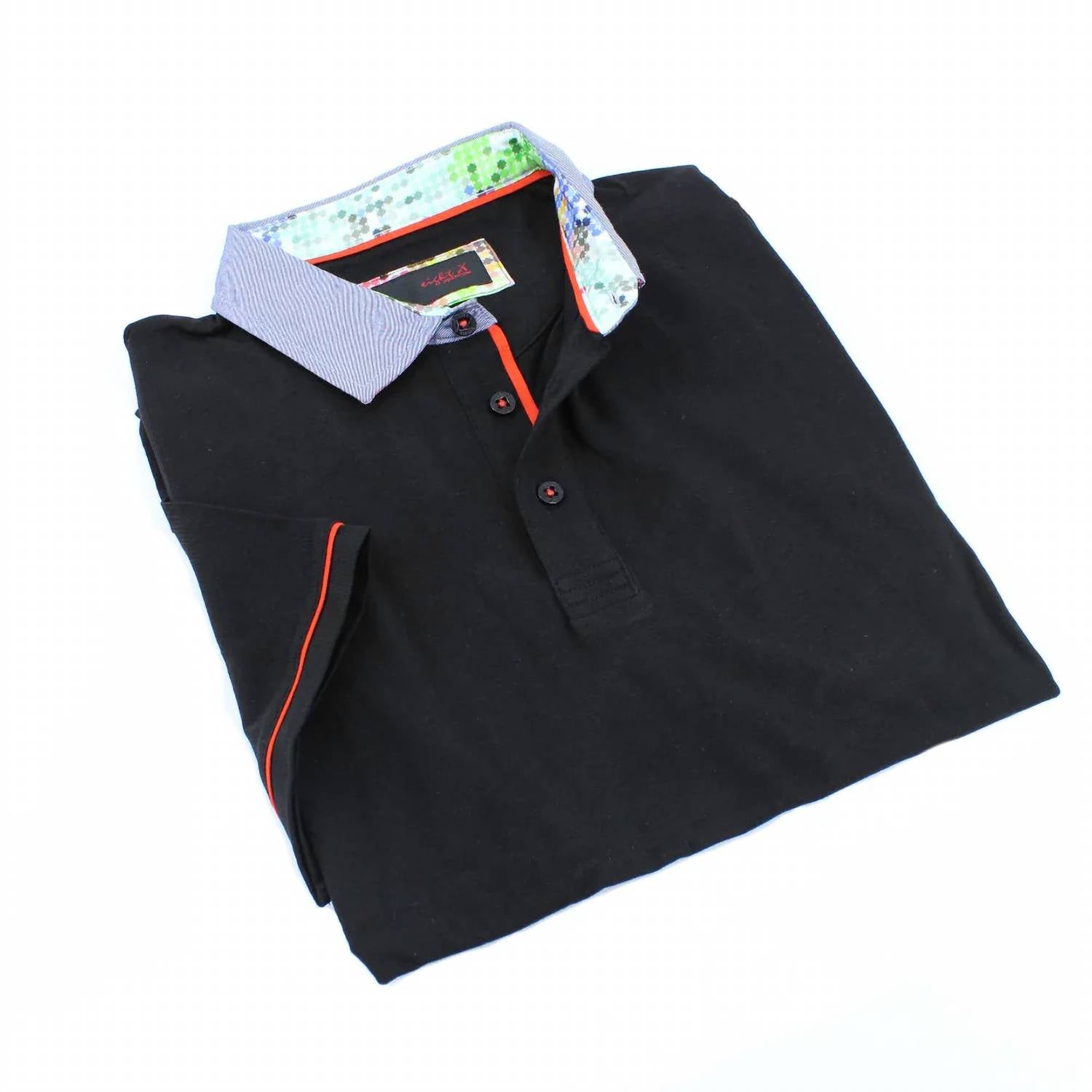 Eight X - Men's Polo Shirt With Color Trim