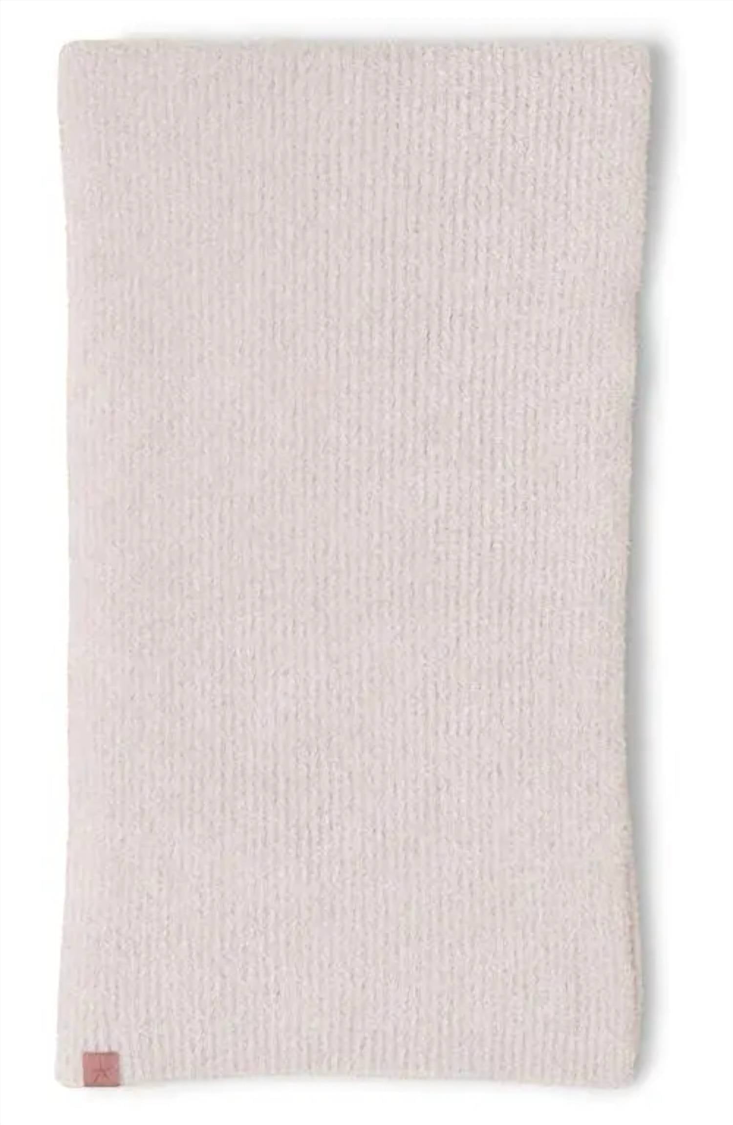 Barefoot Dreams - Women's Cozychic Lite Contrast Ribbed Scarf