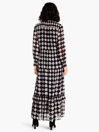 Nic + Zoe - Chiffon Dot Dress