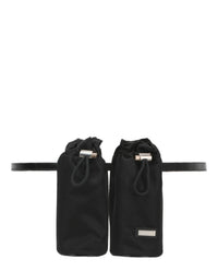 Salvatore Ferragamo Women's Double-bottle Belt Bag in black - women's bag